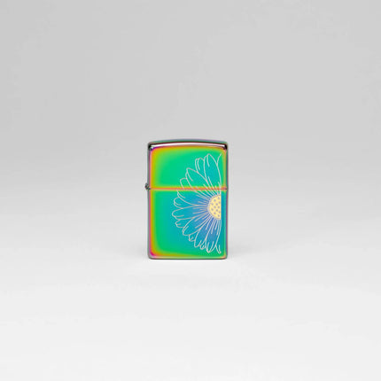 Zippo Lighter: Multi Color Daisy Design | 48668