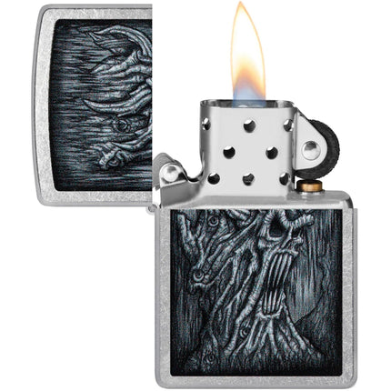 Zippo Lighter: Evil Tree Color Image | 48681