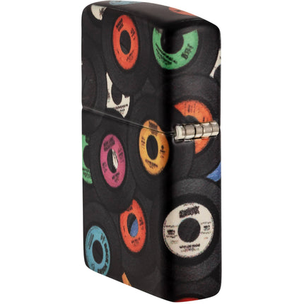 Zippo Lighter: Records Design Multi Color Finish | 48770
