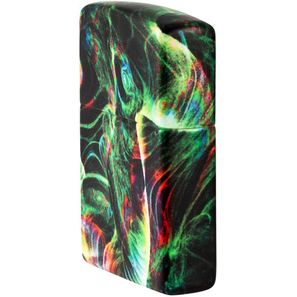 Zippo Lighter: Psychedelic Swirl Design Glow-in-the-Dark | 48774