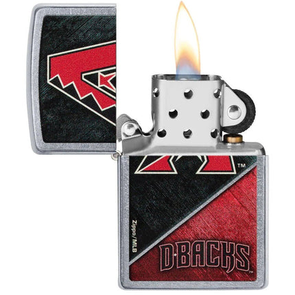 Zippo Lighter: MLB® Arizona Diamondbacks Street Chrome | 49722