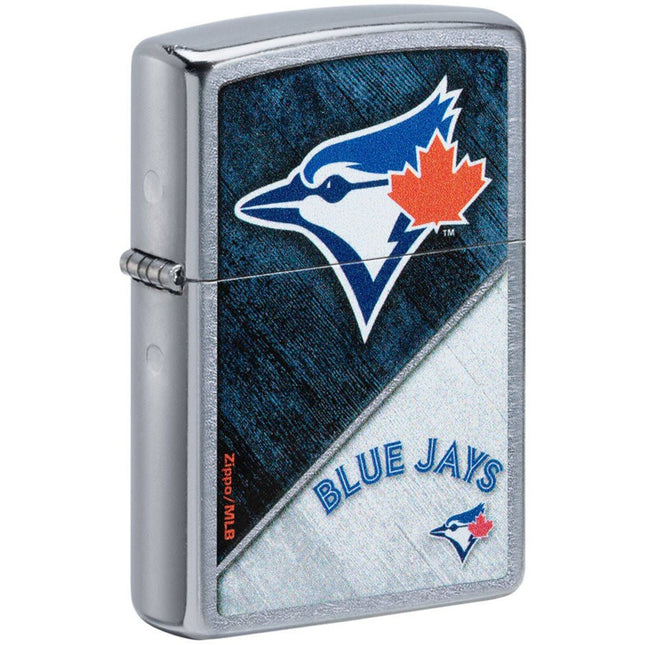 Zippo Lighter: MLB® Toronoto Blue Jay™ Colorblock Design | 49752