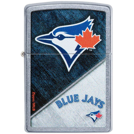 Zippo Lighter: MLB® Toronoto Blue Jay™ Colorblock Design | 49752