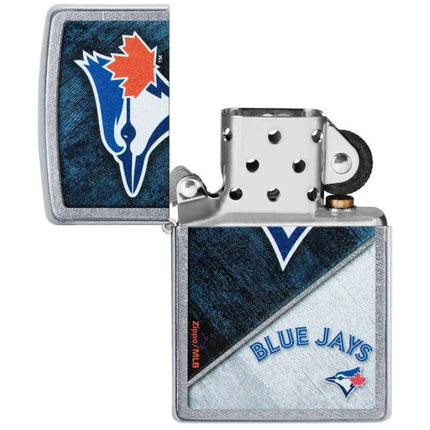 Zippo Lighter: MLB® Toronoto Blue Jay™ Colorblock Design | 49752