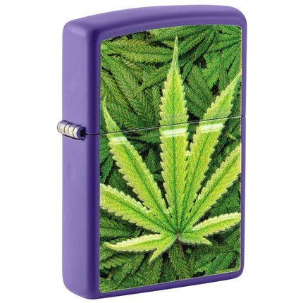 Zippo Lighter: Cannabis Design | 49790