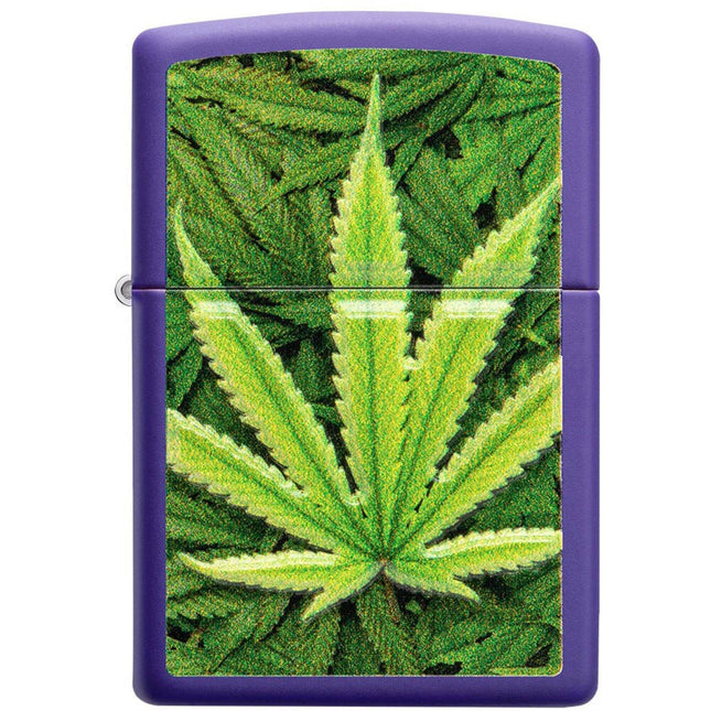 Zippo Lighter: Cannabis Design | 49790
