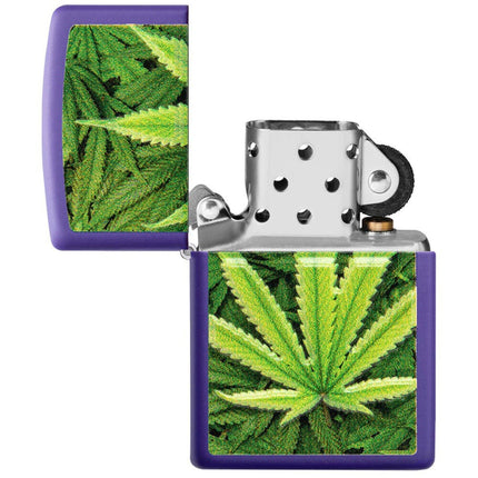 Zippo Lighter: Cannabis Design | 49790