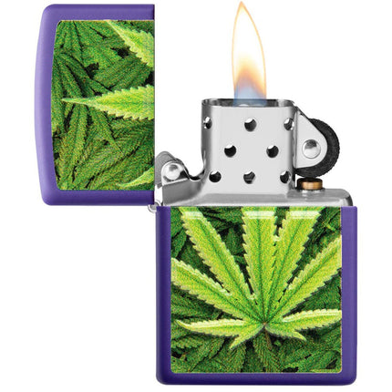 Zippo Lighter: Cannabis Design | 49790