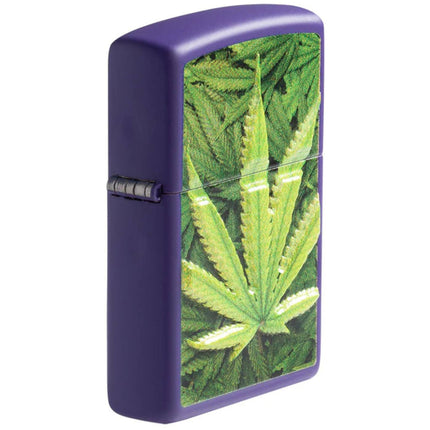 Zippo Lighter: Cannabis Design | 49790