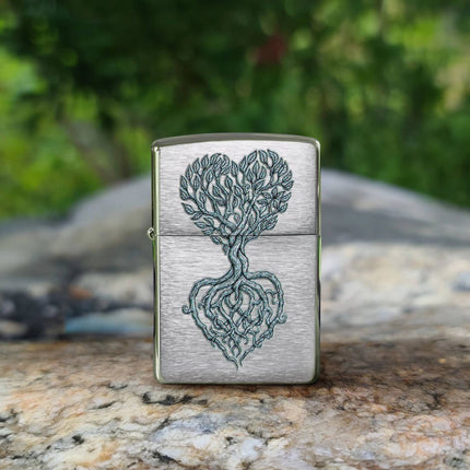 Zippo Lighter: Rooted In Love Design | 46232
