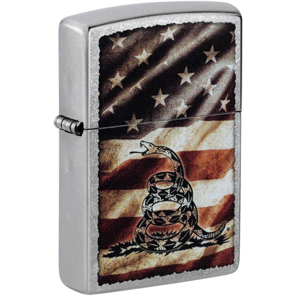 Zippo Lighter: Dont Tread on Me Flag | 46417