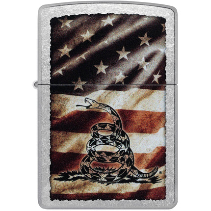 Zippo Lighter: Dont Tread on Me Flag | 46417
