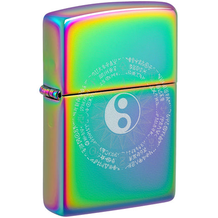 Zippo Lighter: Yin-Yang Design Multi Color Finish | 46482