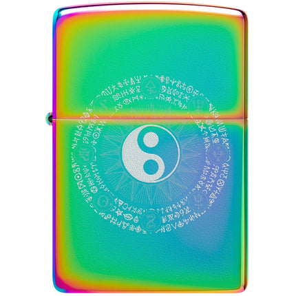 Zippo Lighter: Yin-Yang Design Multi Color Finish | 46482