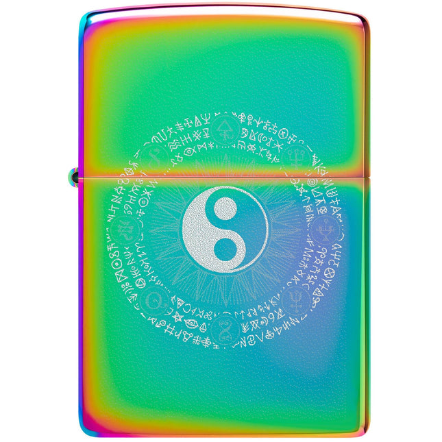 Zippo Lighter: Yin-Yang Design Multi Color Finish | 46482