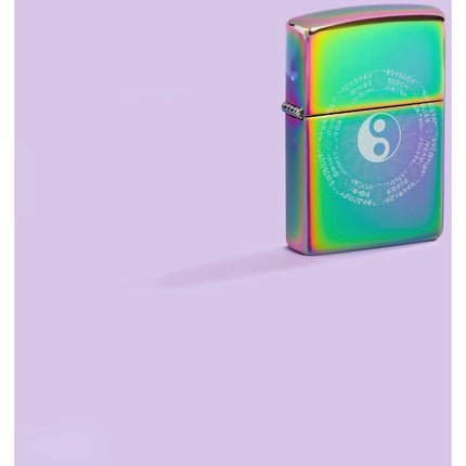 Zippo Lighter: Yin-Yang Design Multi Color Finish | 46482