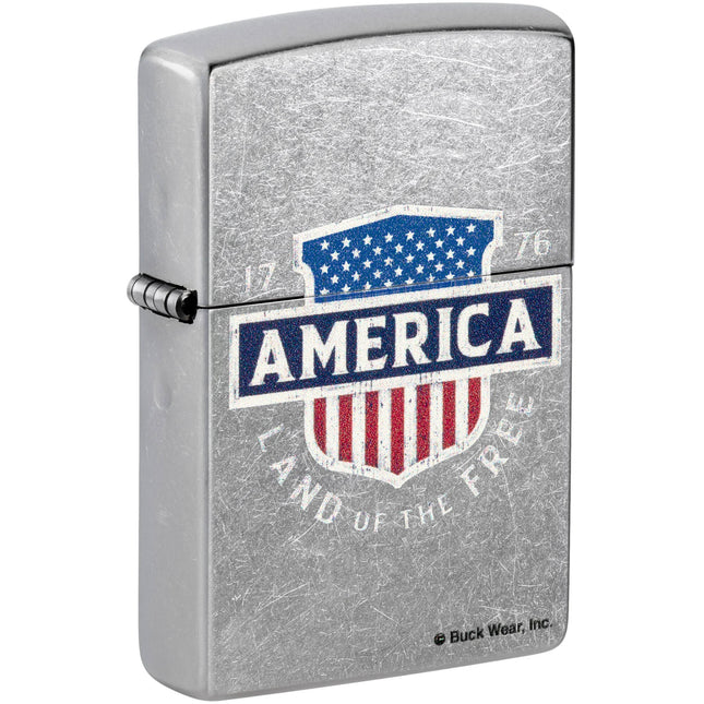 Zippo Lighter: Buck Wear 1776 America Land Of The Free Design | 48938