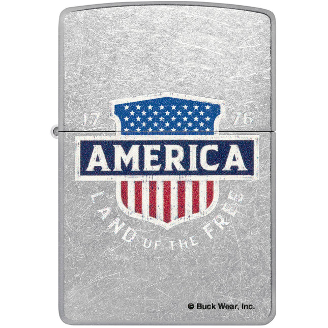 Zippo Lighter: Buck Wear 1776 America Land Of The Free Design | 48938