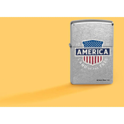Zippo Lighter: Buck Wear 1776 America Land Of The Free Design | 48938
