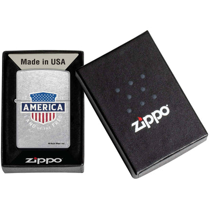 Zippo Lighter: Buck Wear 1776 America Land Of The Free Design | 48938