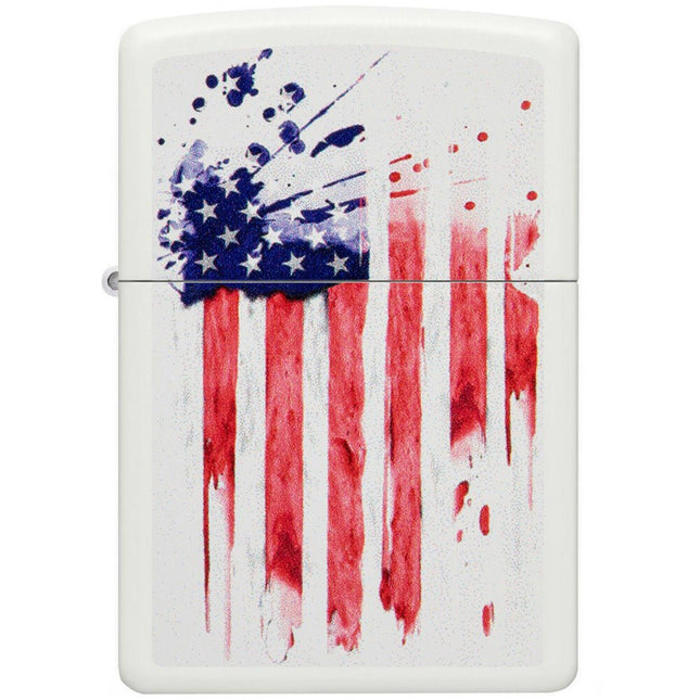 Zippo Lighter: US Flag Design | 49783