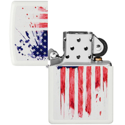 Zippo Lighter: US Flag Design | 49783