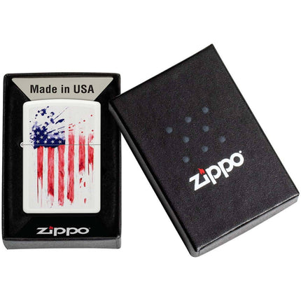 Zippo Lighter: US Flag Design | 49783