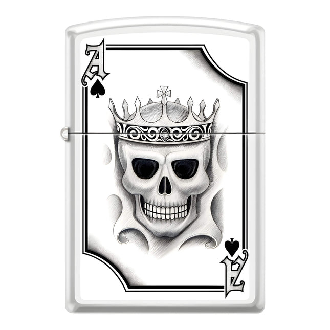 Zippo Lighter: Skull Ace Design  | AD531