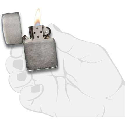 Zippo Lighter: 1941 Replica Black Ice Finish | 24096