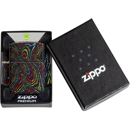 Zippo Lighter: Glowing Illusion Design Glow-in-the-Dark 540 Color | 46427
