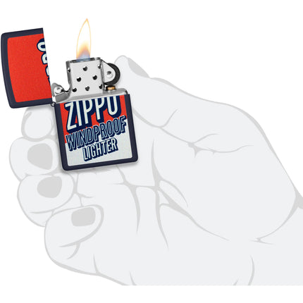 Zippo Lighter: Color Block Zippo Design | 46486