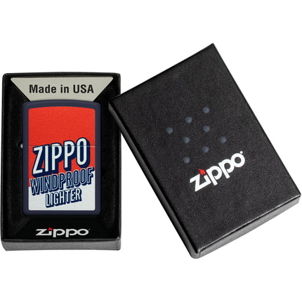 Zippo Lighter: Color Block Zippo Design | 46486