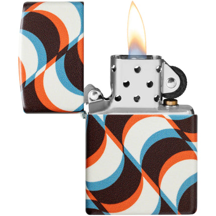 Zippo Lighter: Funky Pattern Design | 46566