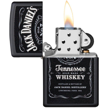 Zippo Lighter: Jack Daniel's® Texture Print Label Design | 49281