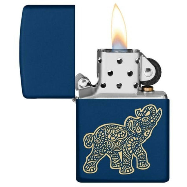 Zippo Lighter: Lucky Elephant Design | 49515