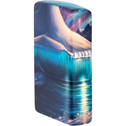 Zippo Lighter: Penguin Design Multi Colorlic Finish | 46014