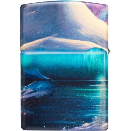 Zippo Lighter: Penguin Design Multi Colorlic Finish | 46014