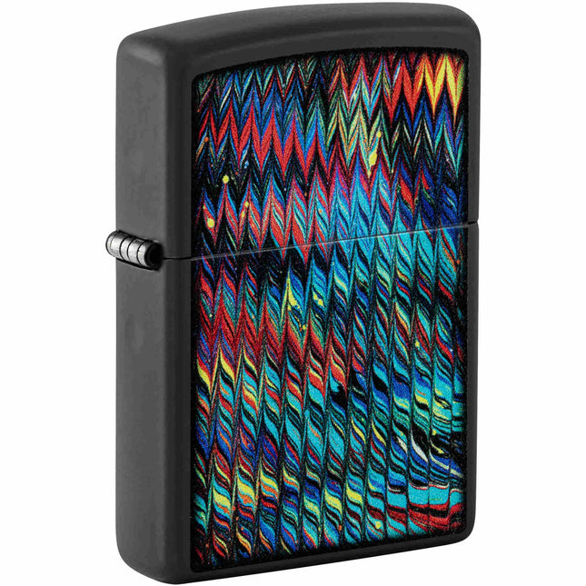 Zippo Lighter: Paint Pour Design | 46169