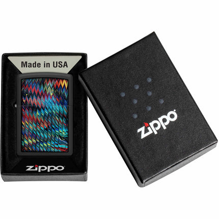 Zippo Lighter: Paint Pour Design | 46169
