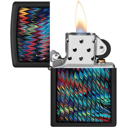 Zippo Lighter: Paint Pour Design | 46169