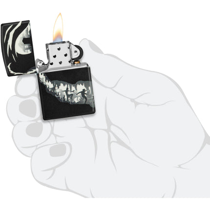 Zippo Lighter: Devil Dance Design | 46268