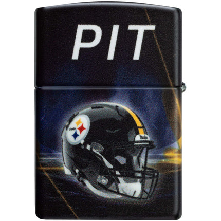 Zippo Lighter: NFL Pittsburgh Steelers Team Spirit Finish | 46521