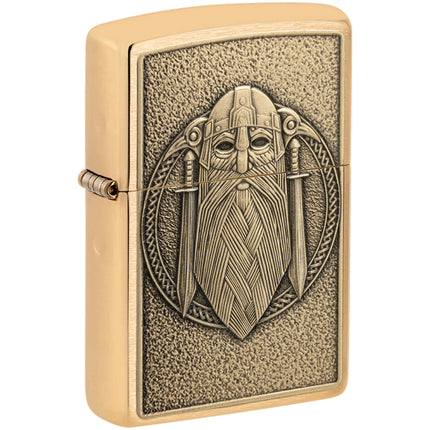 Zippo Lighter: Odin Emblem Design | 46856