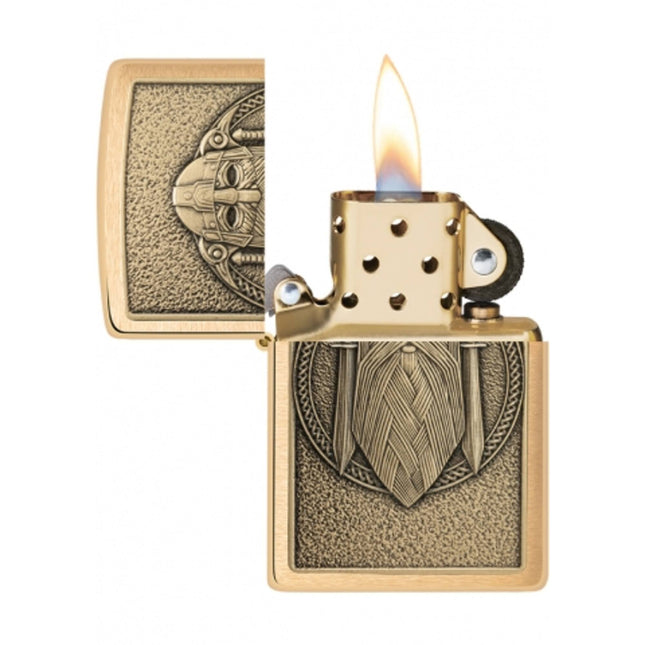 Zippo Lighter: Odin Emblem Design | 46856