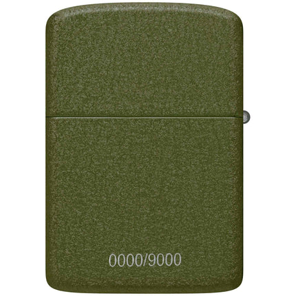 Zippo Lighter: VE/VJ 80th Anniversay Green Crackle | 46949