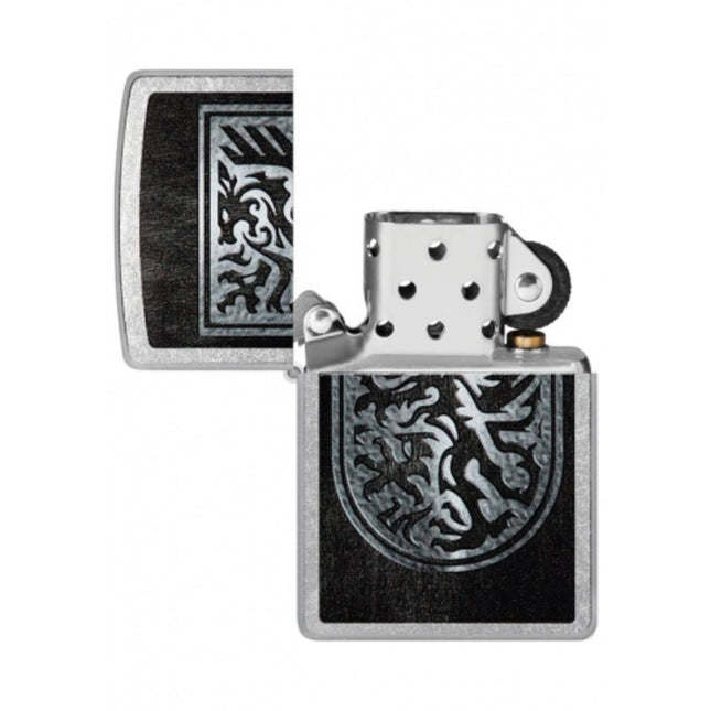 Zippo Lighter: Dragon Shield Design Classic | 48730