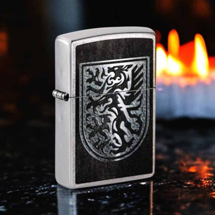 Zippo Lighter: Dragon Shield Design Classic | 48730