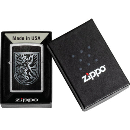 Zippo Lighter: Dragon Shield Design Classic | 48730
