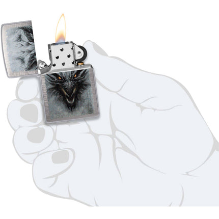 Zippo Lighter: Dragon Design | 48732