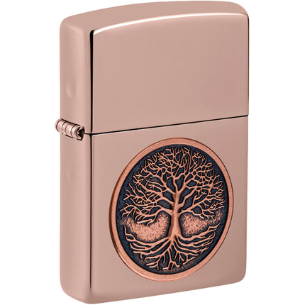 Zippo Lighter: Tree Of Life Emblem | 49638